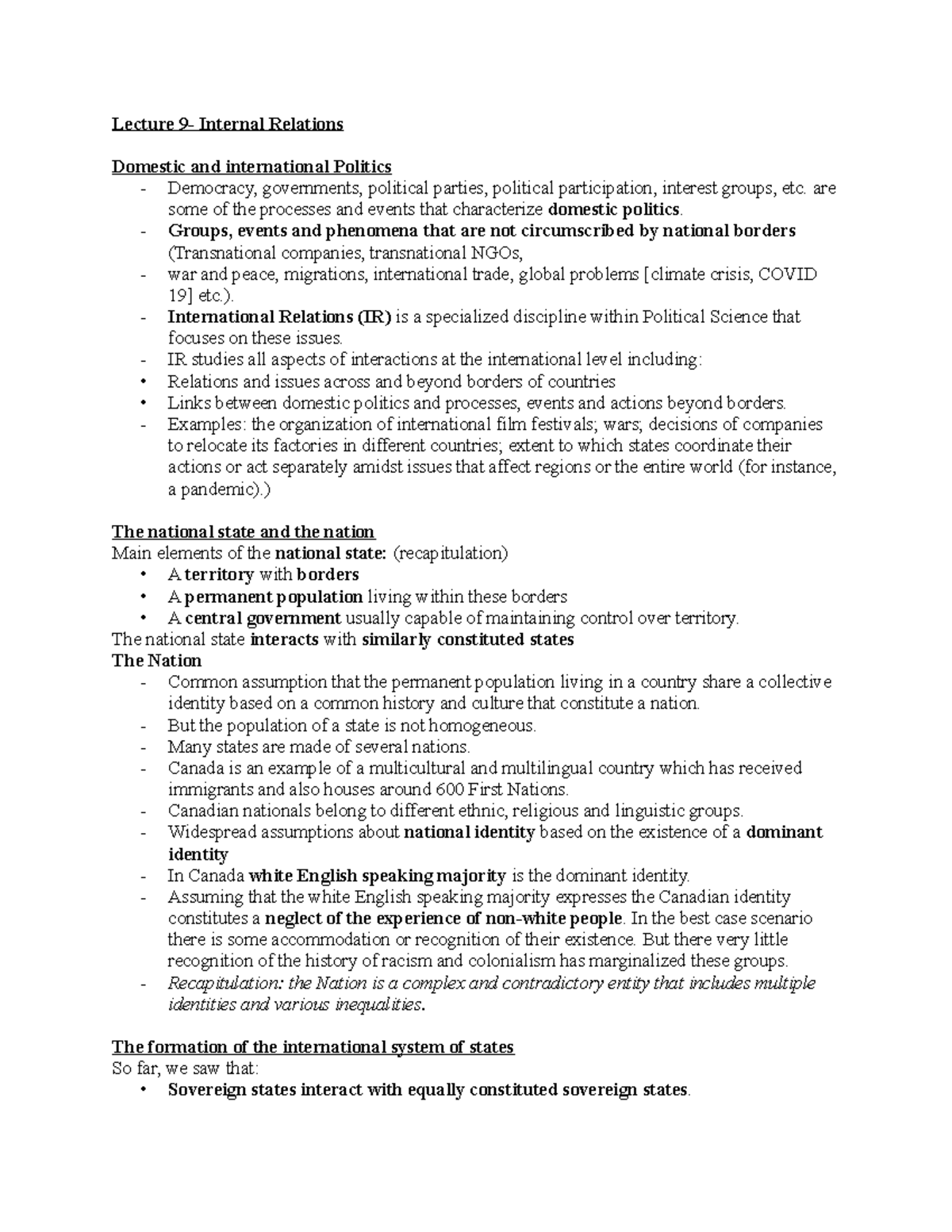 lecture-9-internal-relations-lecture-9-internal-relations-domestic