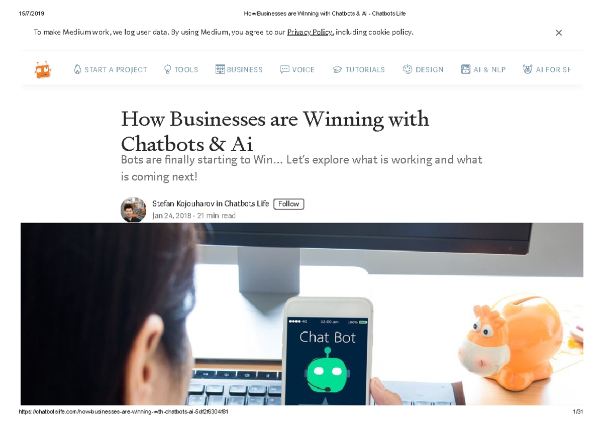 How Businesses are Winning with Chatbots & Ai - Chatbots Life - How ...