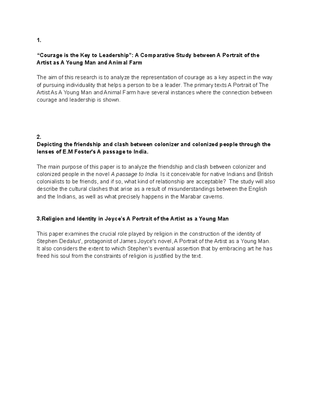403 term paper topic - 1. “Courage is the Key to Leadership”: A ...
