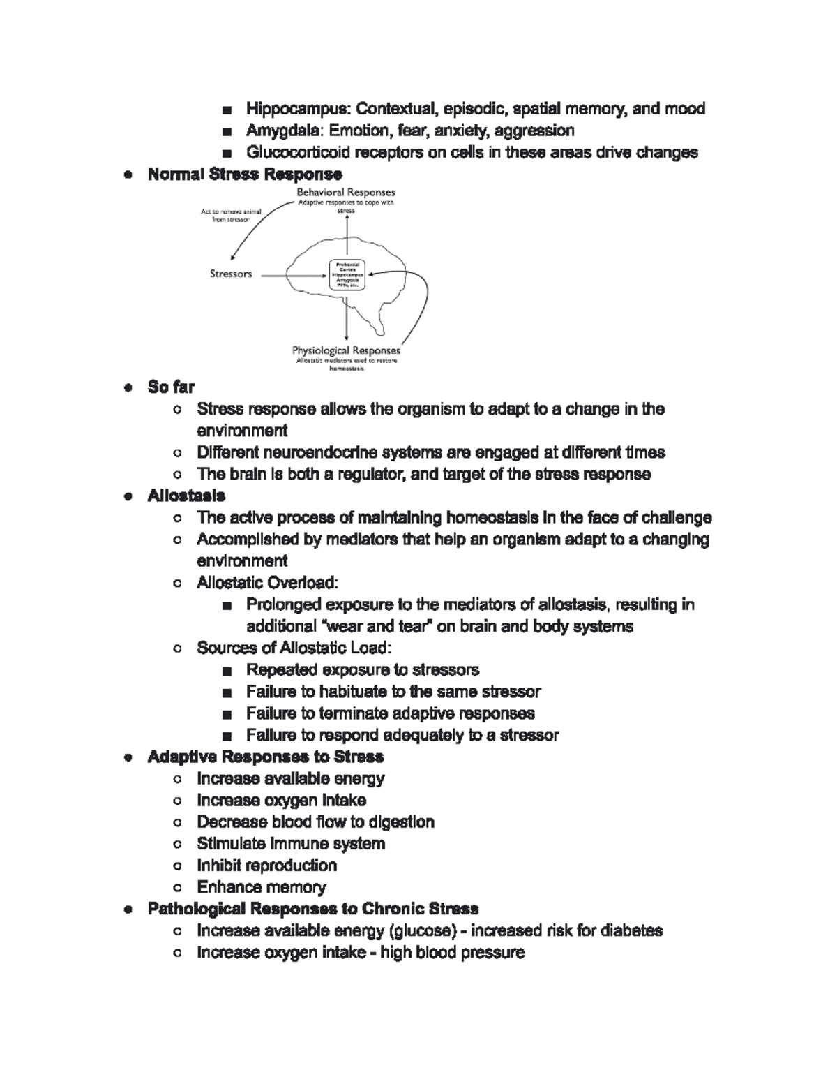 Pt3 - Lecture Notes For Psych 330 Behavioral Neuroscience With Prof K ...