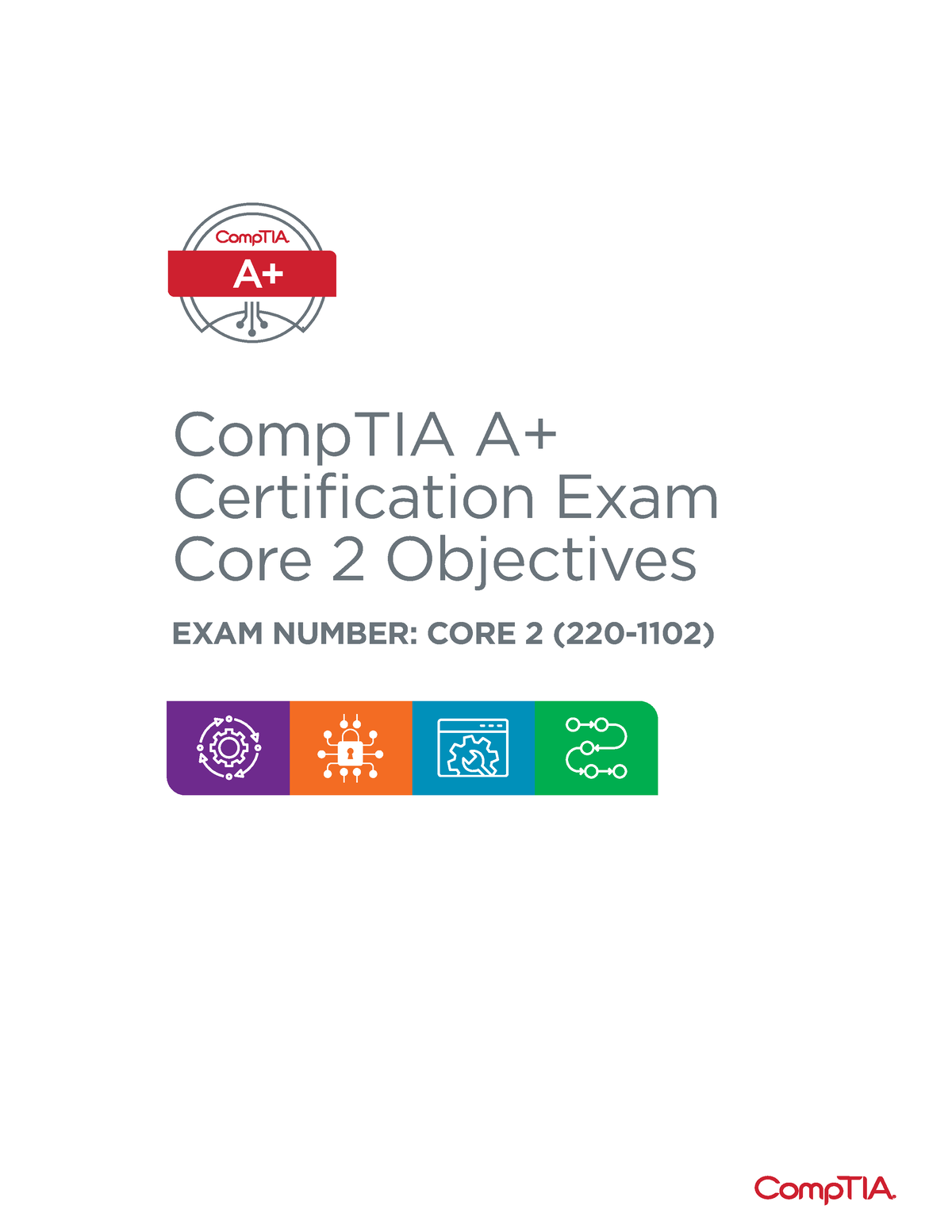 Comptia A 220 1102 Exam Objectives (5 0) - CompTIA A+ Certification ...