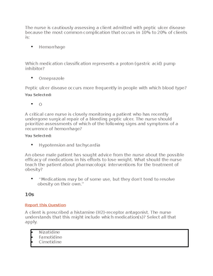 Chapter 20 - Practice questions - The nurse is caring for a patient ...