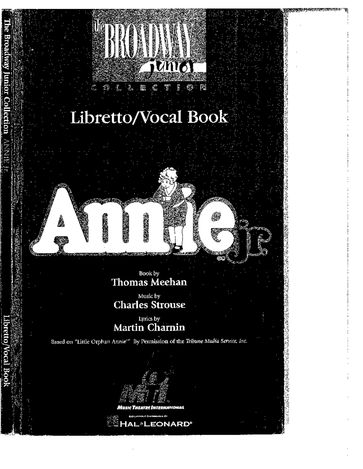 Annie Broadway NEW YORK - BROKONE jenier Book Annye Book Thomas Meehan ...