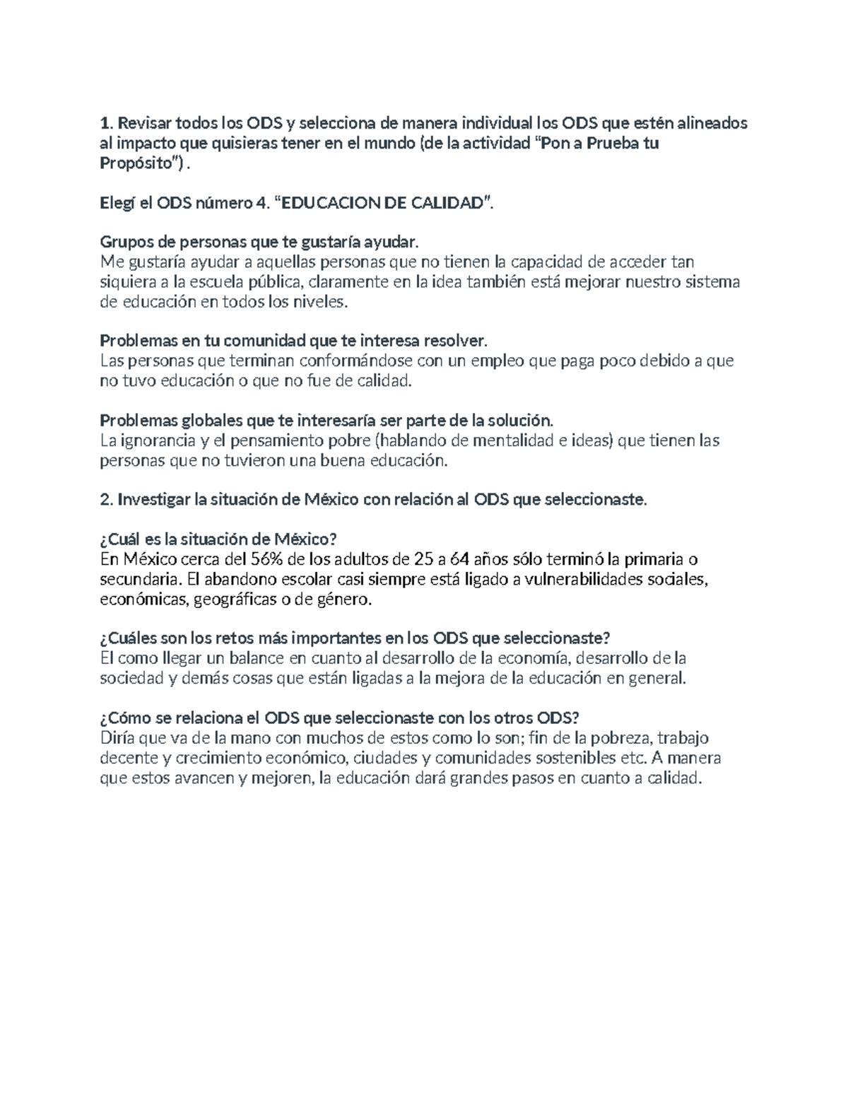A01410132 impacto - Revisar todos los ODS y selecciona de manera ...
