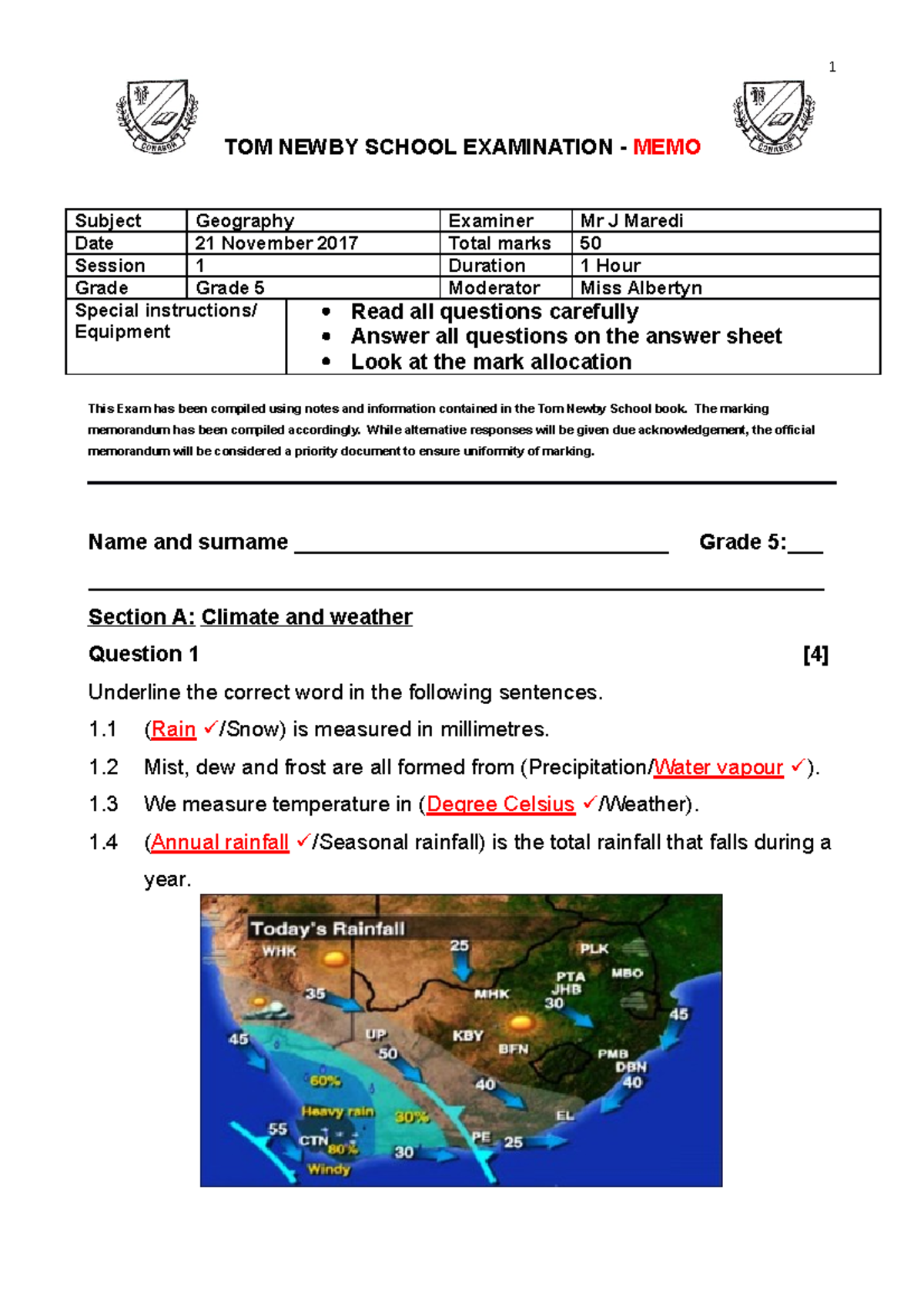 Gr-5-Geography-T4-Nov-2017-MEMO- Revised-20-10-17 - TOM NEWBY SCHOOL ...