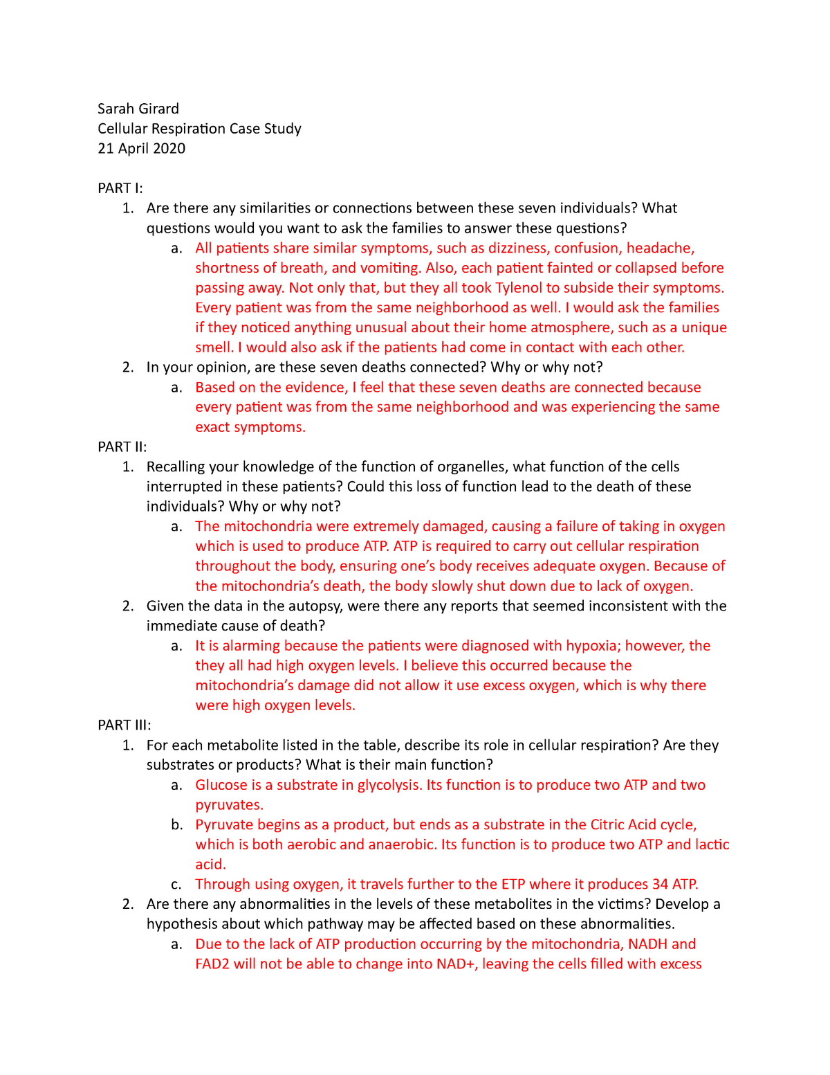 hot and bothered case study answer key