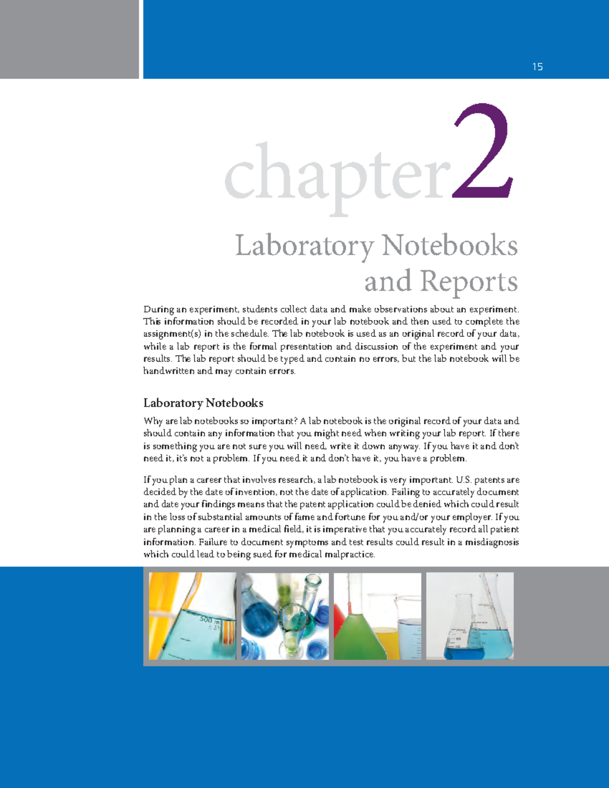 111+lab+manual+2022+FA+Chapter+2 - 15 chapter 2 During an experiment ...