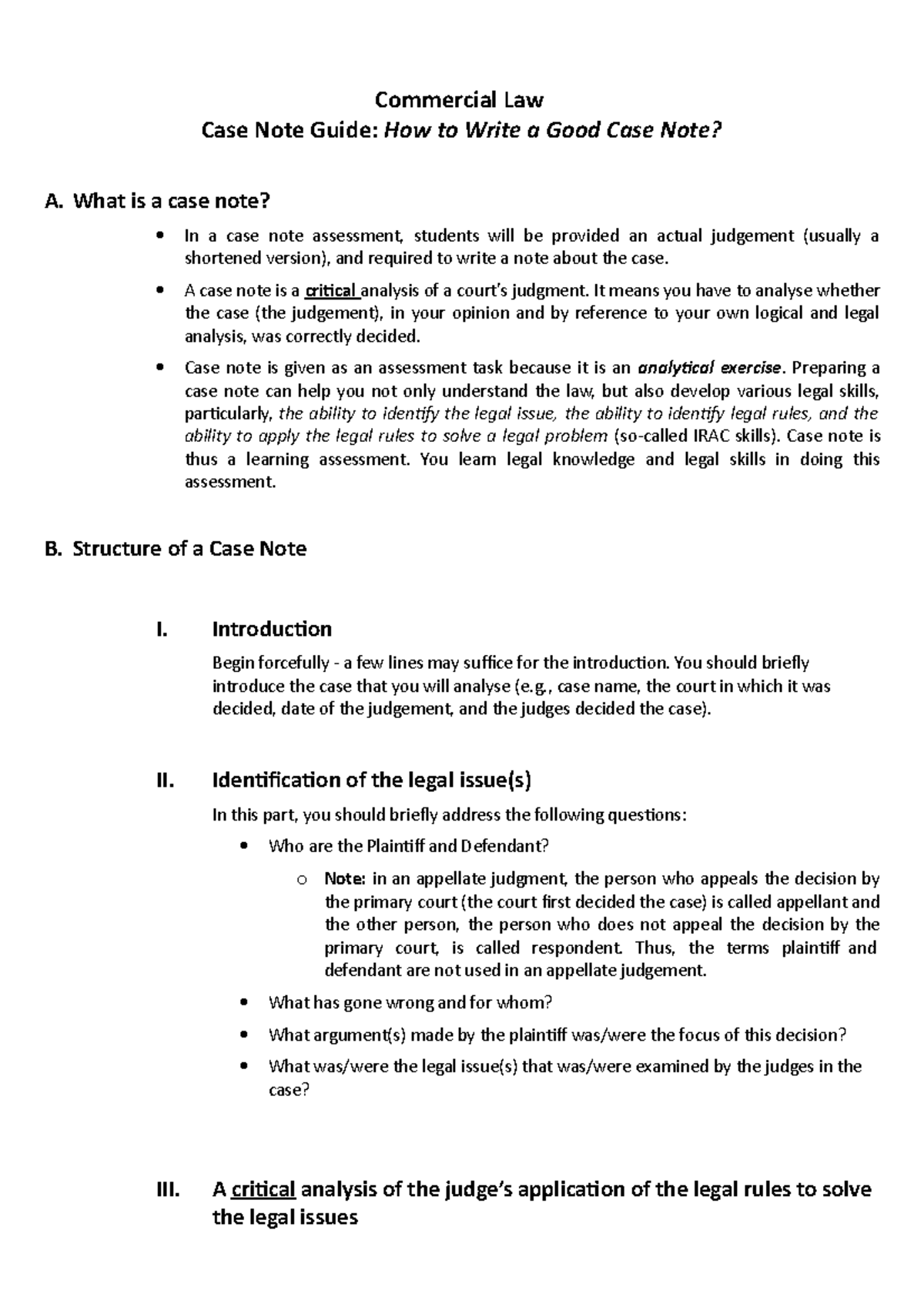 case-note-tutorial-guides-commercial-law-case-note-guide-how-to