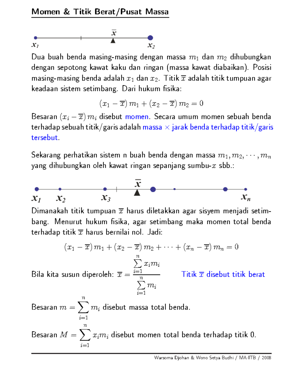 kalkulus-1-itb-30-momen-titik-berat-pusat-massa-dua-buah-benda