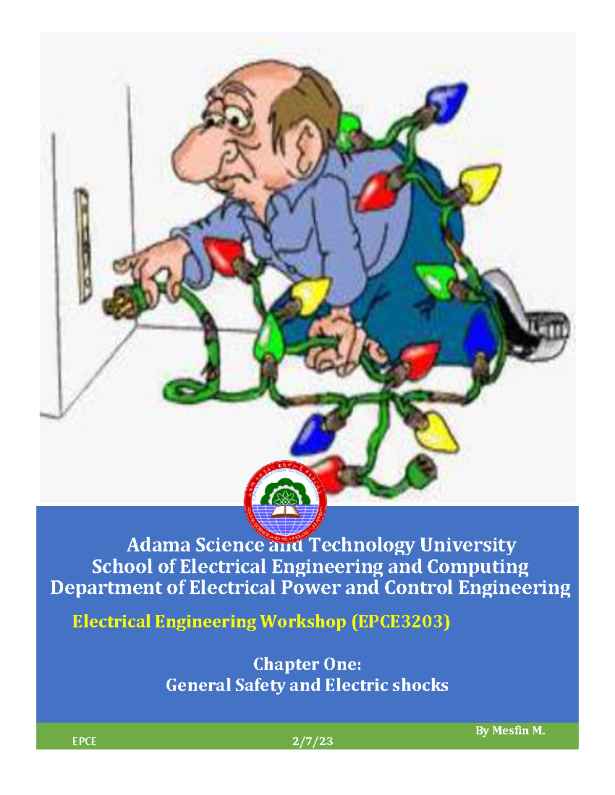 Electrical Engineering Chapter One Adama Science and