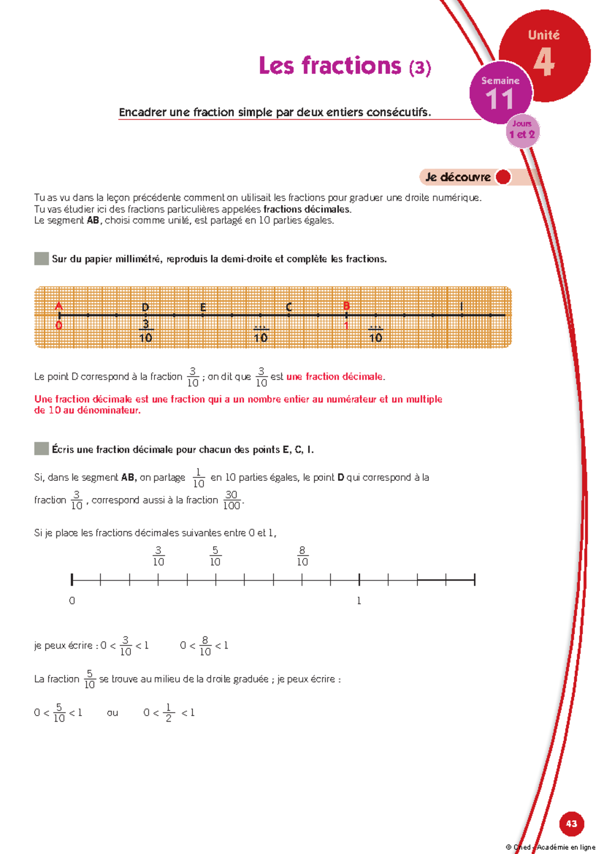 Encadrer Une Fraction Par Deux Nombres Entiers Consécutifs AL5CA05TEPA0110-Sequence-04 - Encadrer une fraction simple par deux