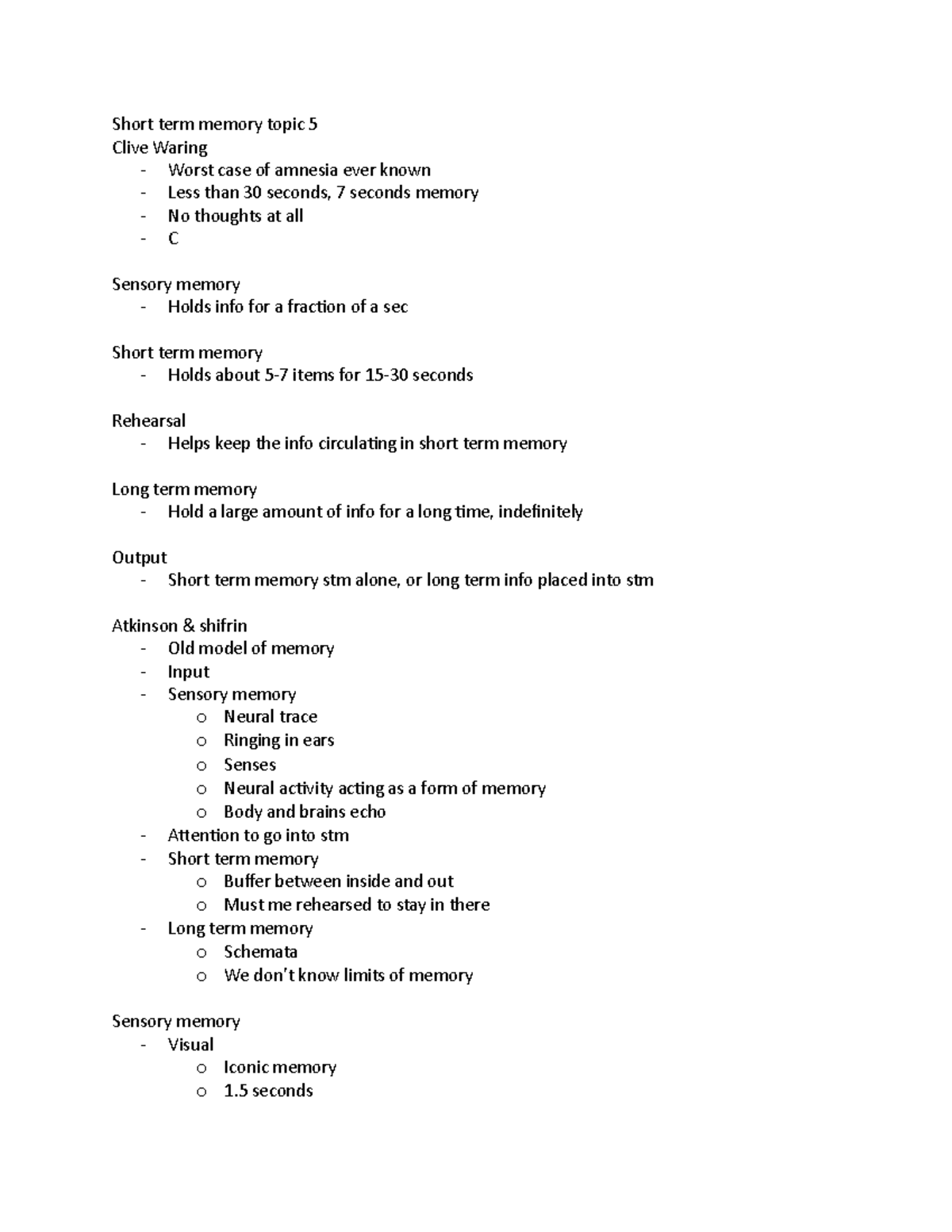 258 cognitive psychology summary of maybe half a term PSYC 258 MacEwan Studocu