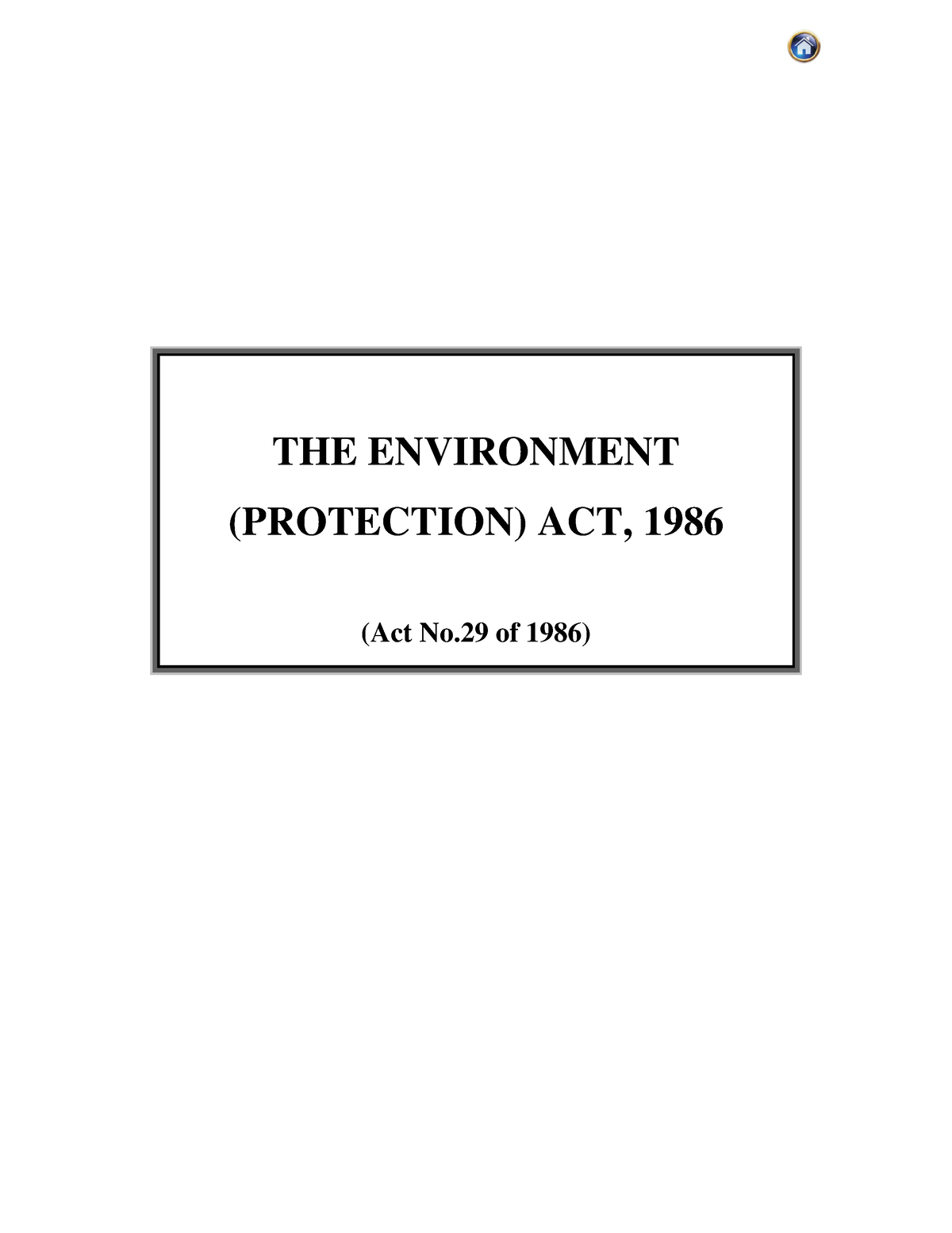 essay on environment protection act 1986