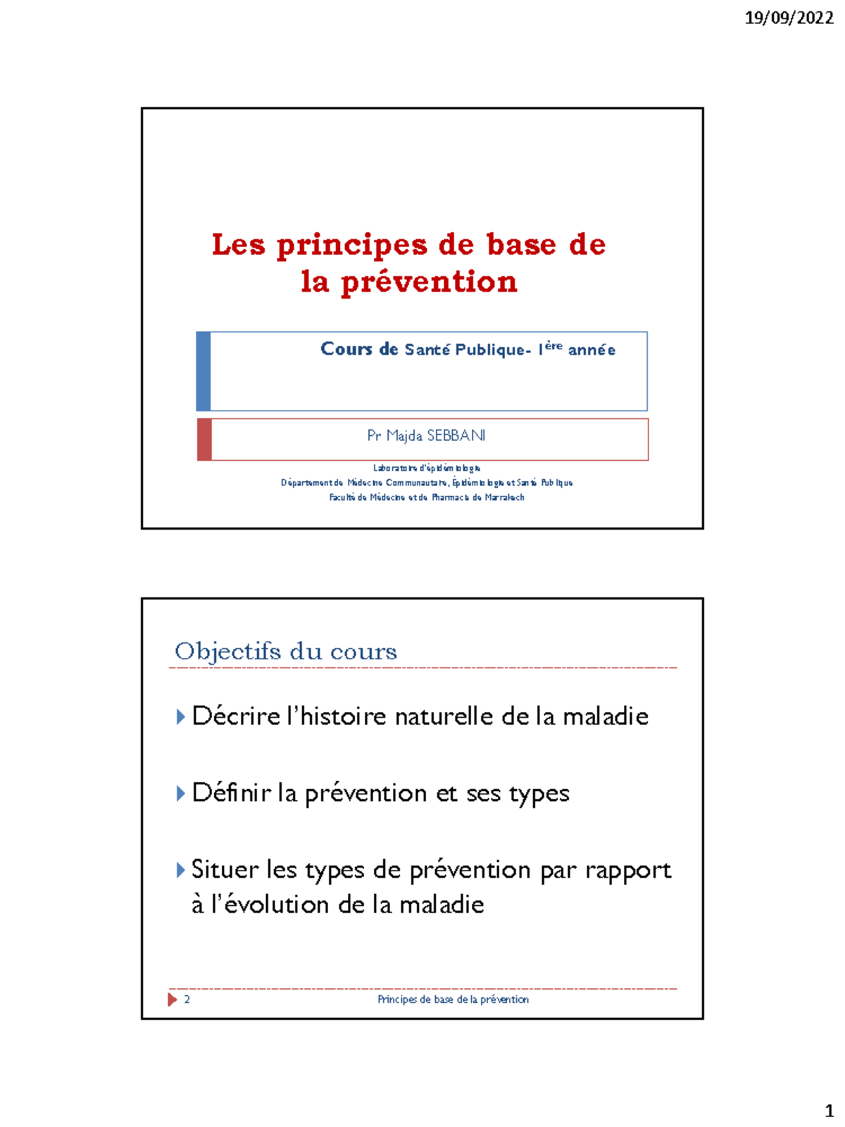 Les Principes De La Prévention - Les Principes De Base De La PrÈvention ...