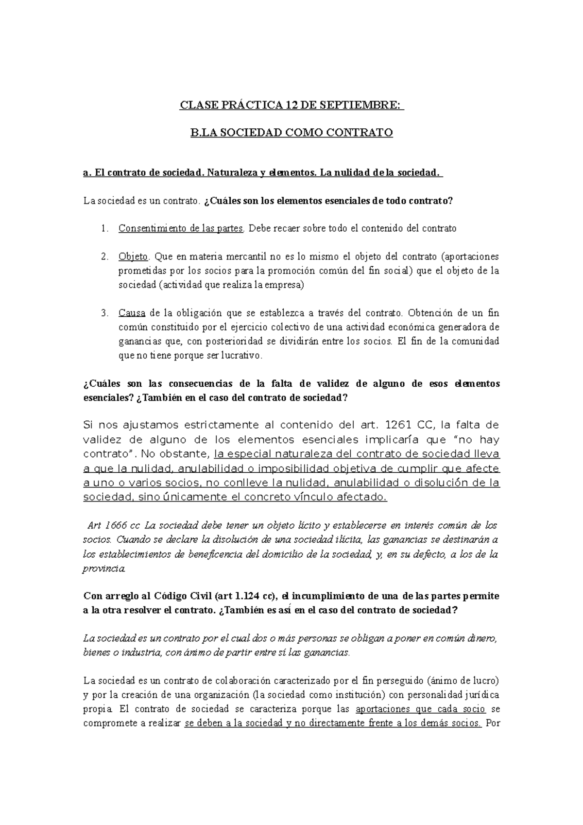 Clase PRÁ Ctica 12 DE Septiembre - CLASE PRÁCTICA 12 DE SEPTIEMBRE: B ...