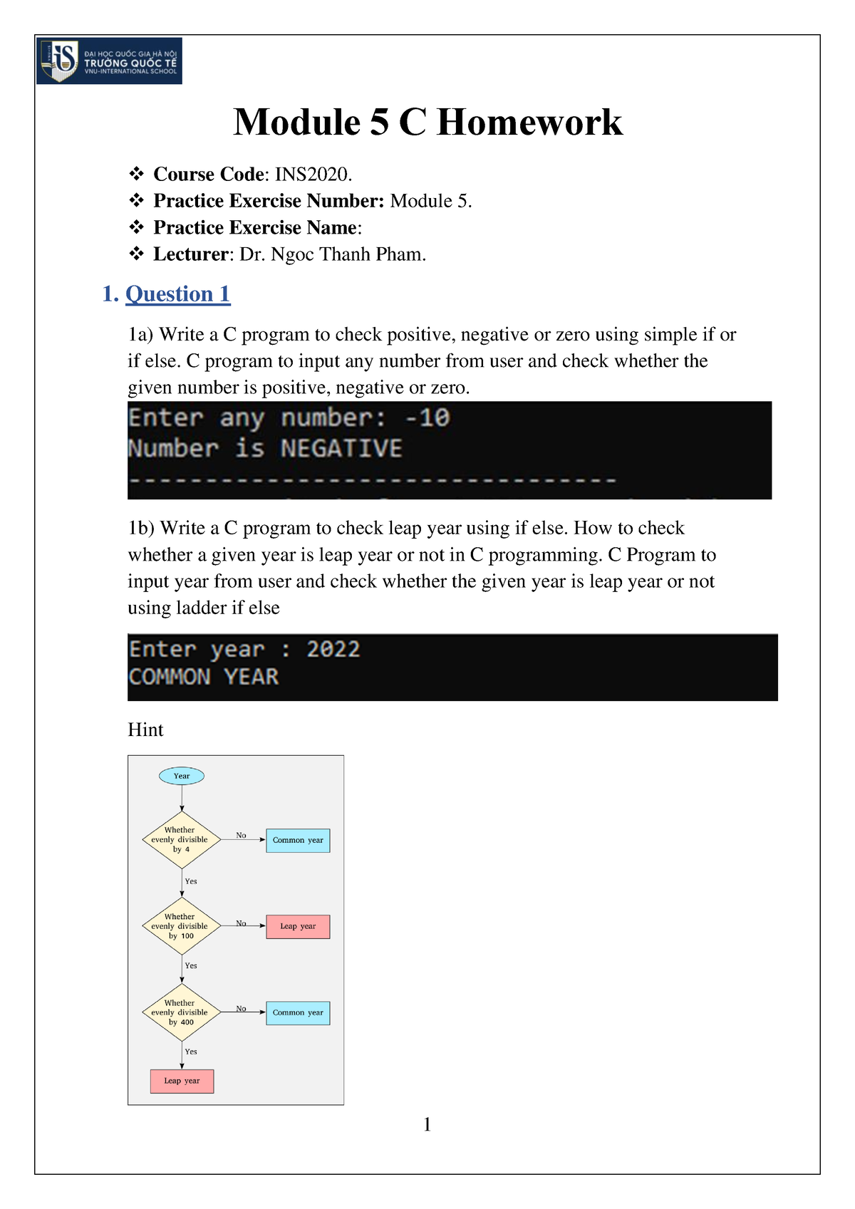 evaluate homework and practice module 5