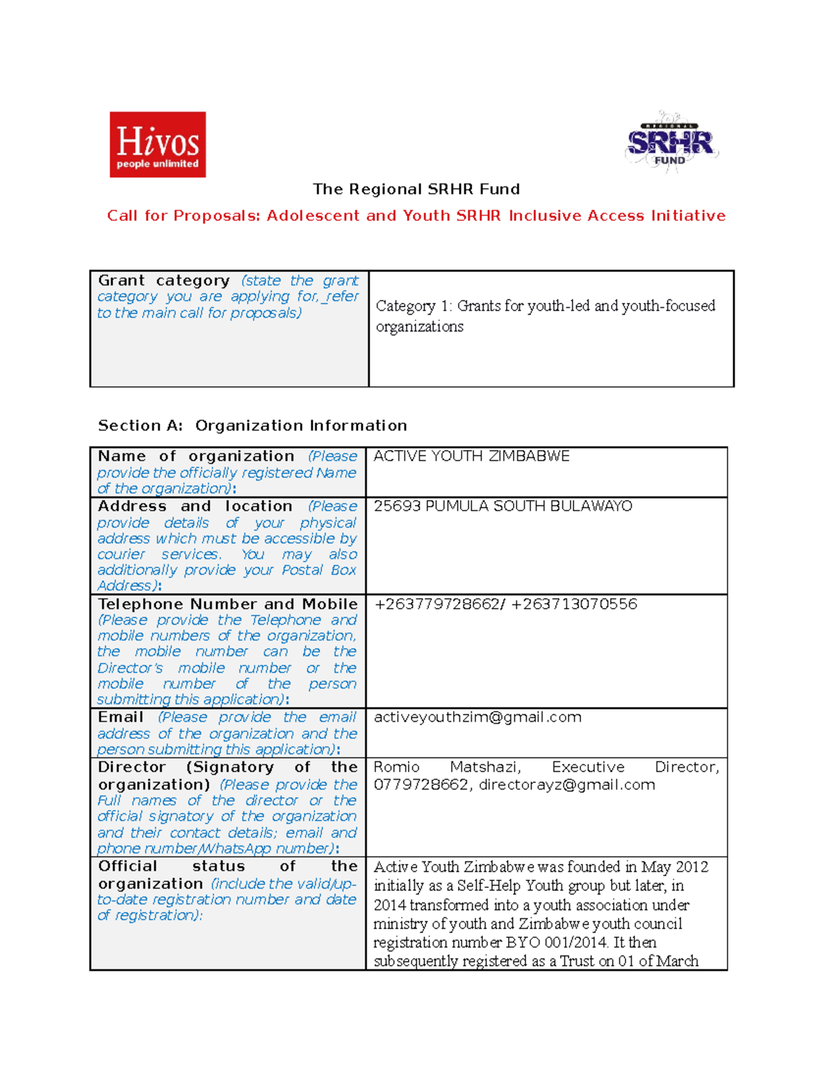 AYZ - Call-for-Proposals template-2023 - Applied Economics 2 - NUST ...
