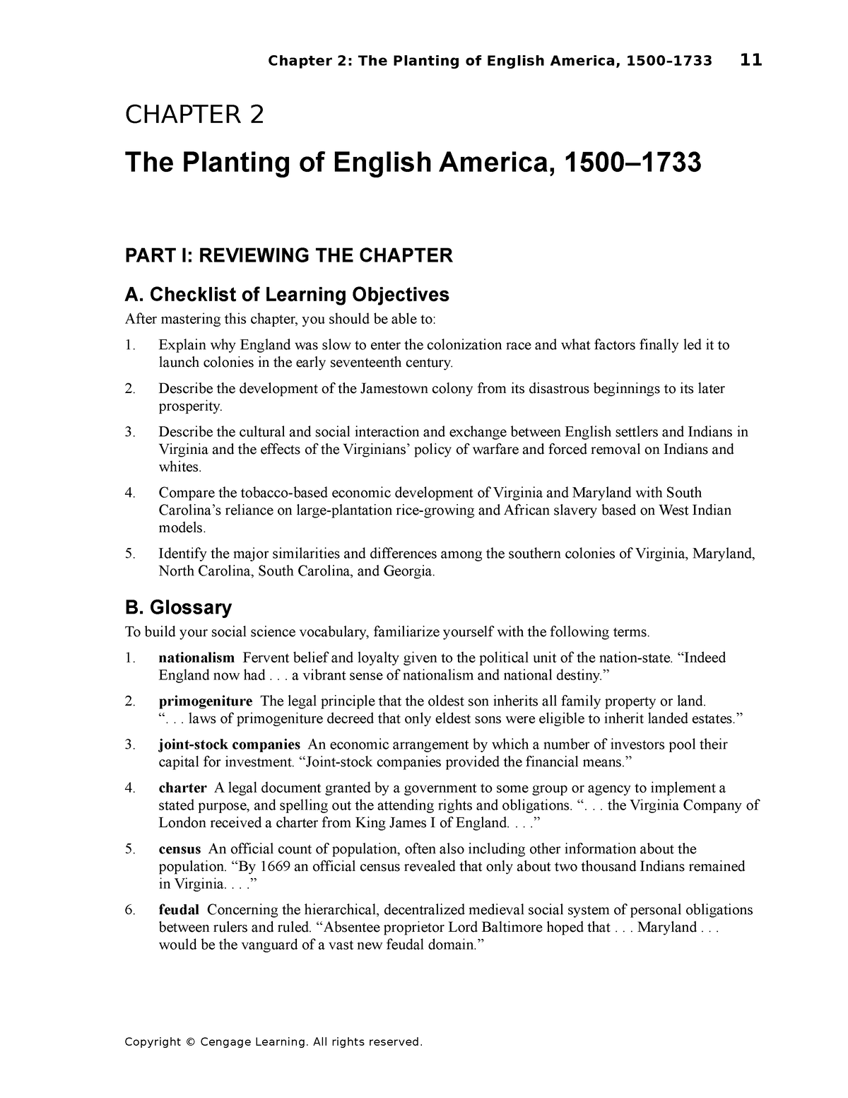 Apush The Planting Of English America Worksheet