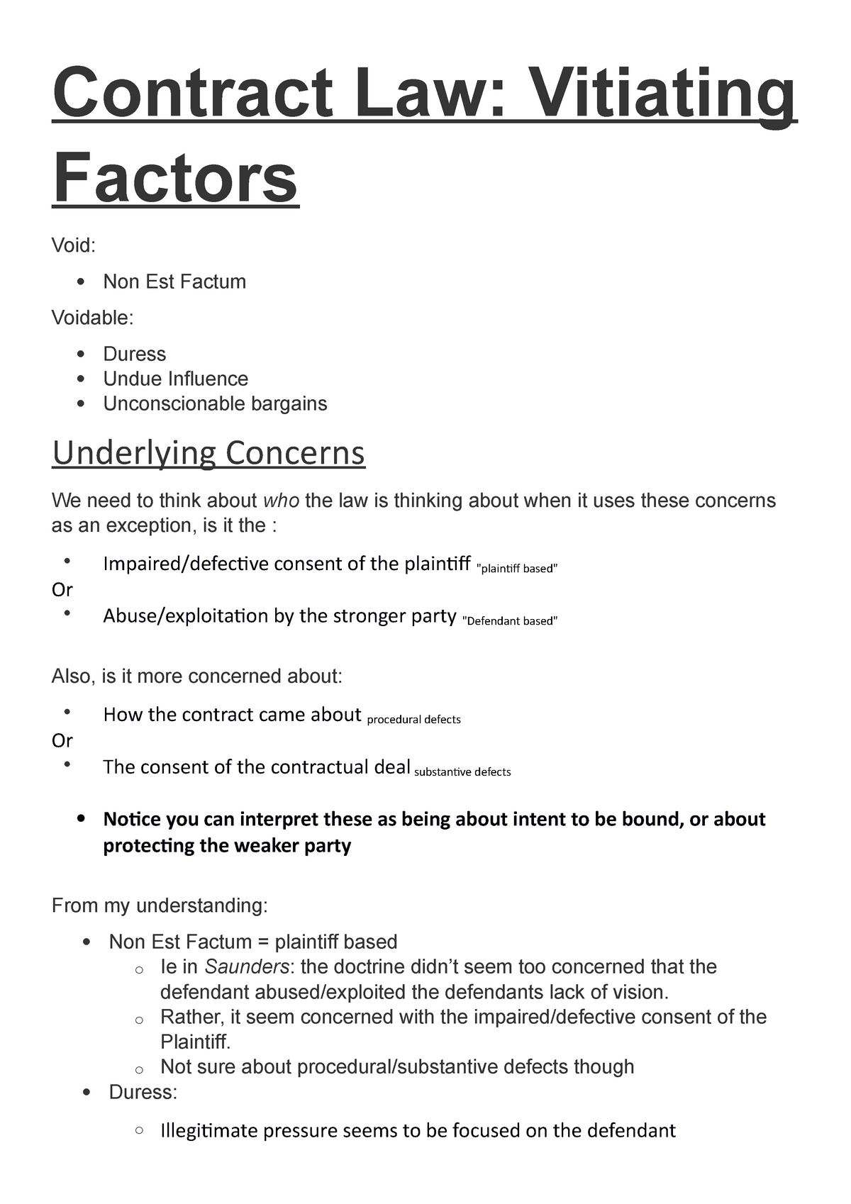 vitiating-factors-all-notes-contract-law-vitiating-factors-void