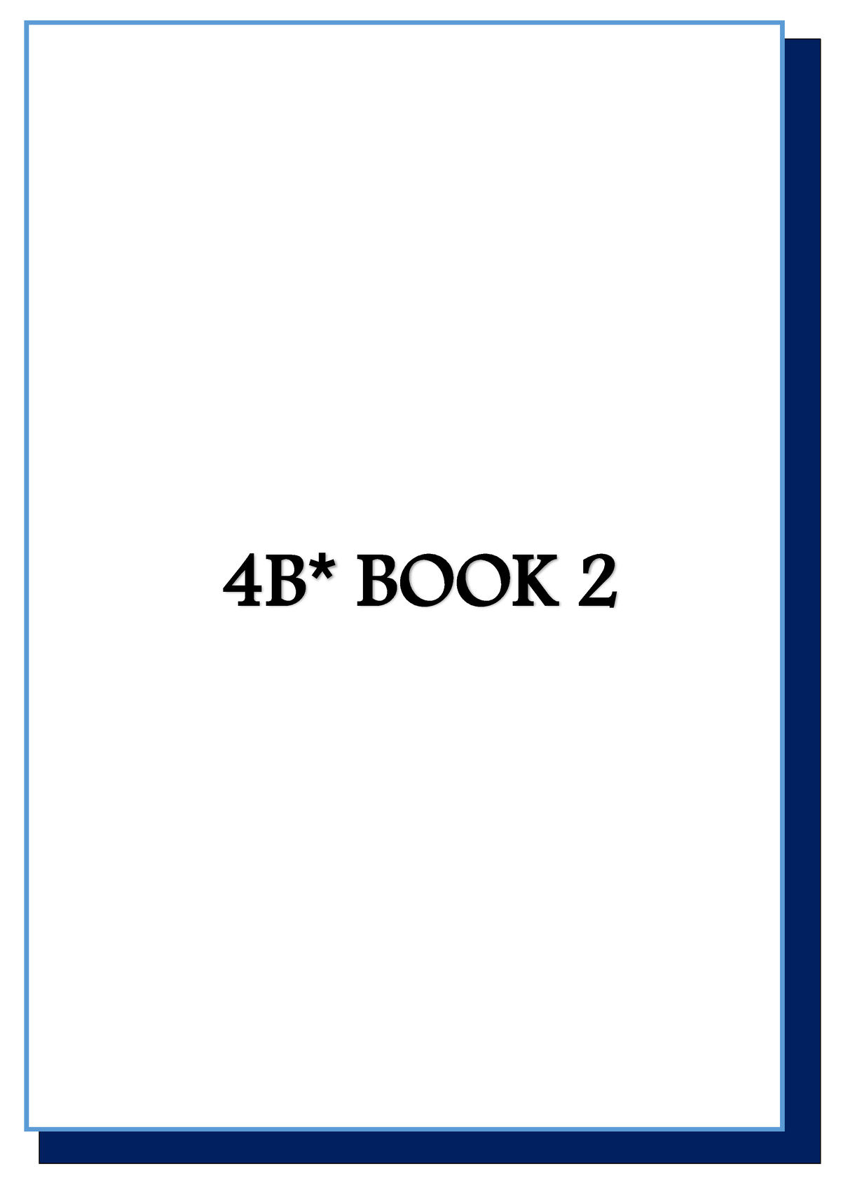 KEY Reading-Book-2 - Key Của Giáo Trình Tiếng Anh 4B - 4B* BOOK READING ...