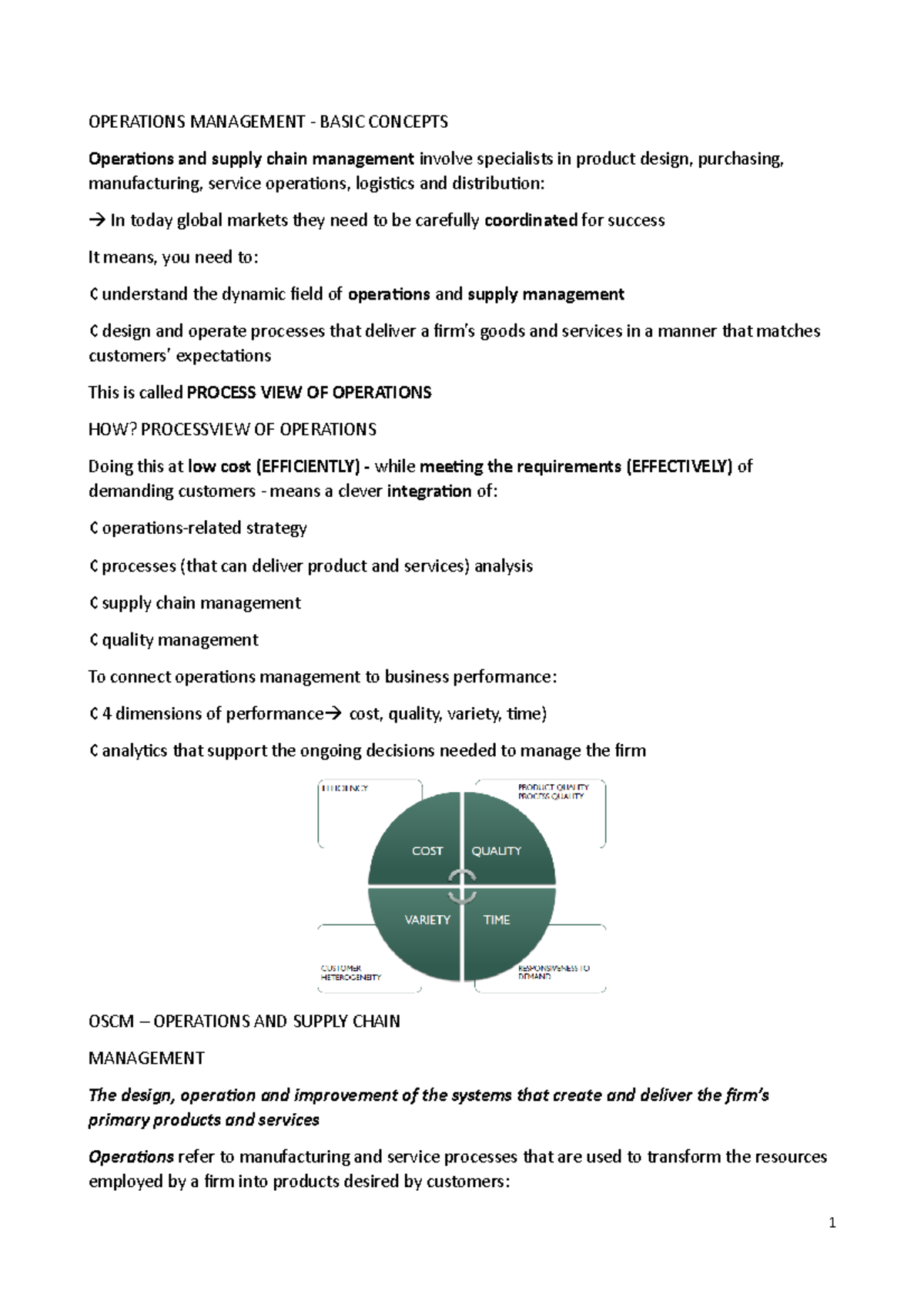 Chapter 5 - MANAGEMENT OF TECHNOLOGY - OPERATIONS MANAGEMENT - BASIC ...