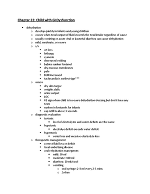 Peds Notes - Peds Chapter 4 Physical Assessment Of The Child The Goal ...