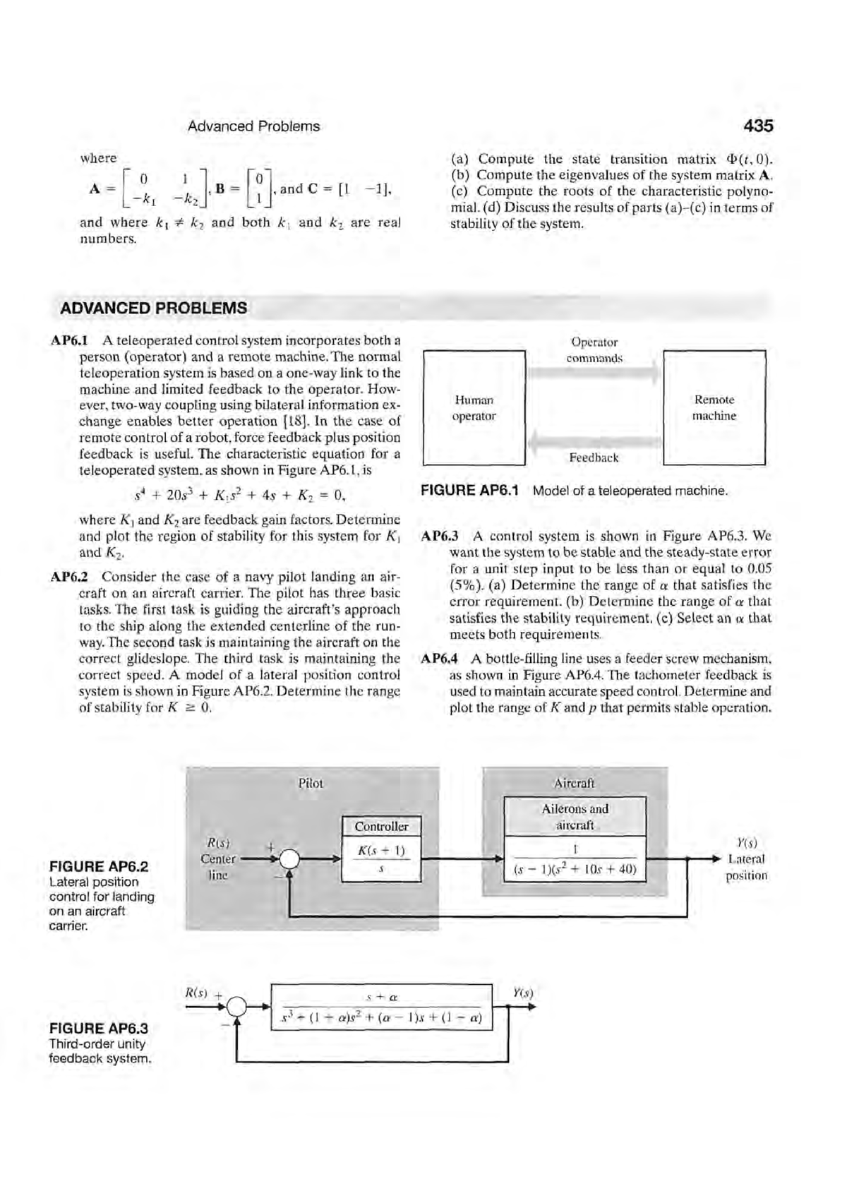 Modern Control Systems-47 - Advanced Problems 435 Where 0 1 B , A N D C ...