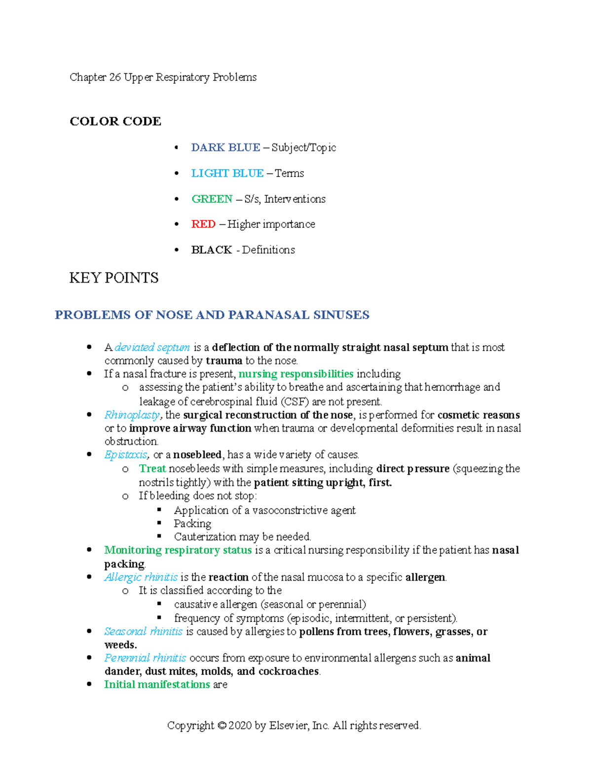 chapter-26-upper-respiratory-problems-chapter-26-upper-respiratory