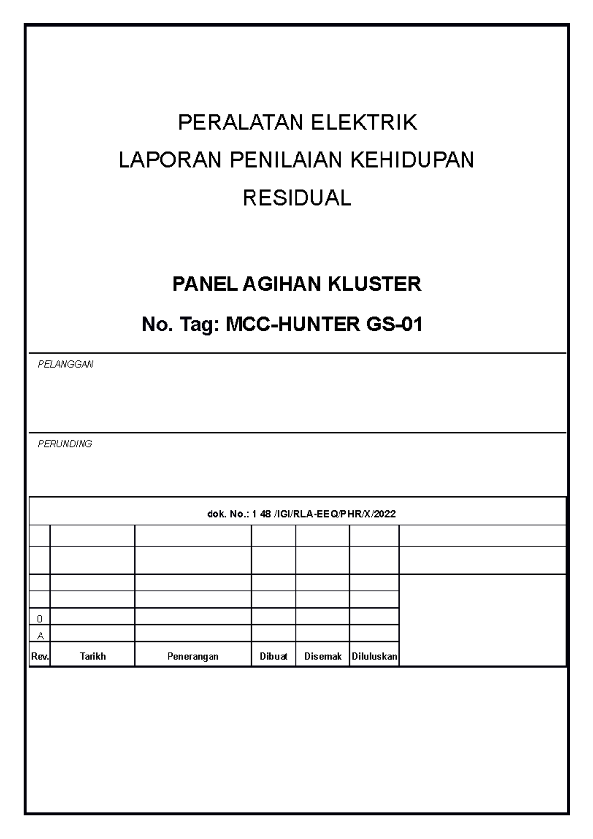 Residual Life Assessment 5 (29) - LAPORAN PENILAIAN KEHIDUPAN RESIDUAL ...