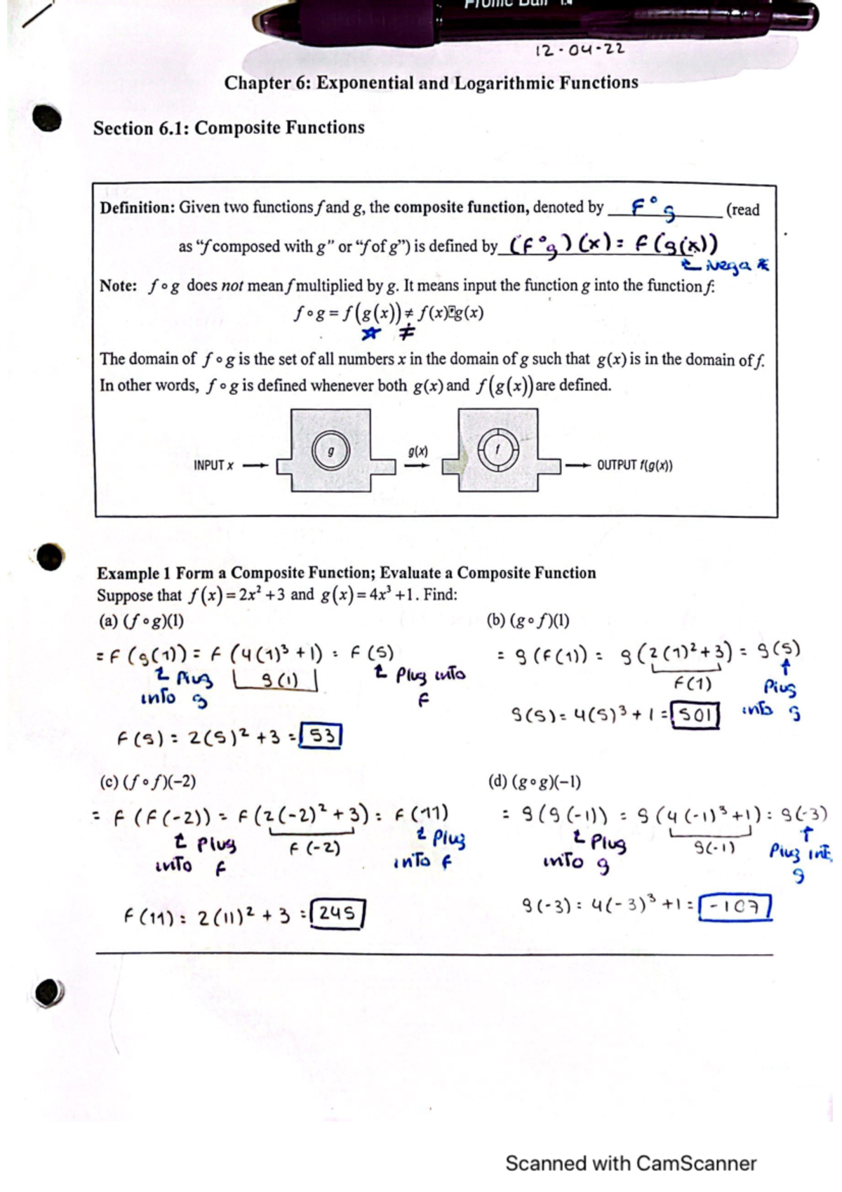 Math 131 Section 6.1 - MATH 131 - Studocu