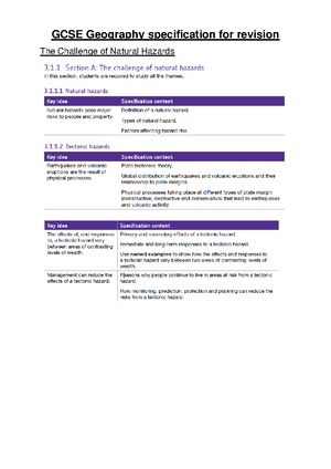 Yr 10 Eo Y Exam revision - Year 10 Geography Revision for End of Year ...