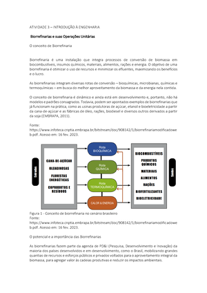 Atividade 1 – Introducao A Engenharia - ATIVIDADE 1 – INTRODU«AO A ...