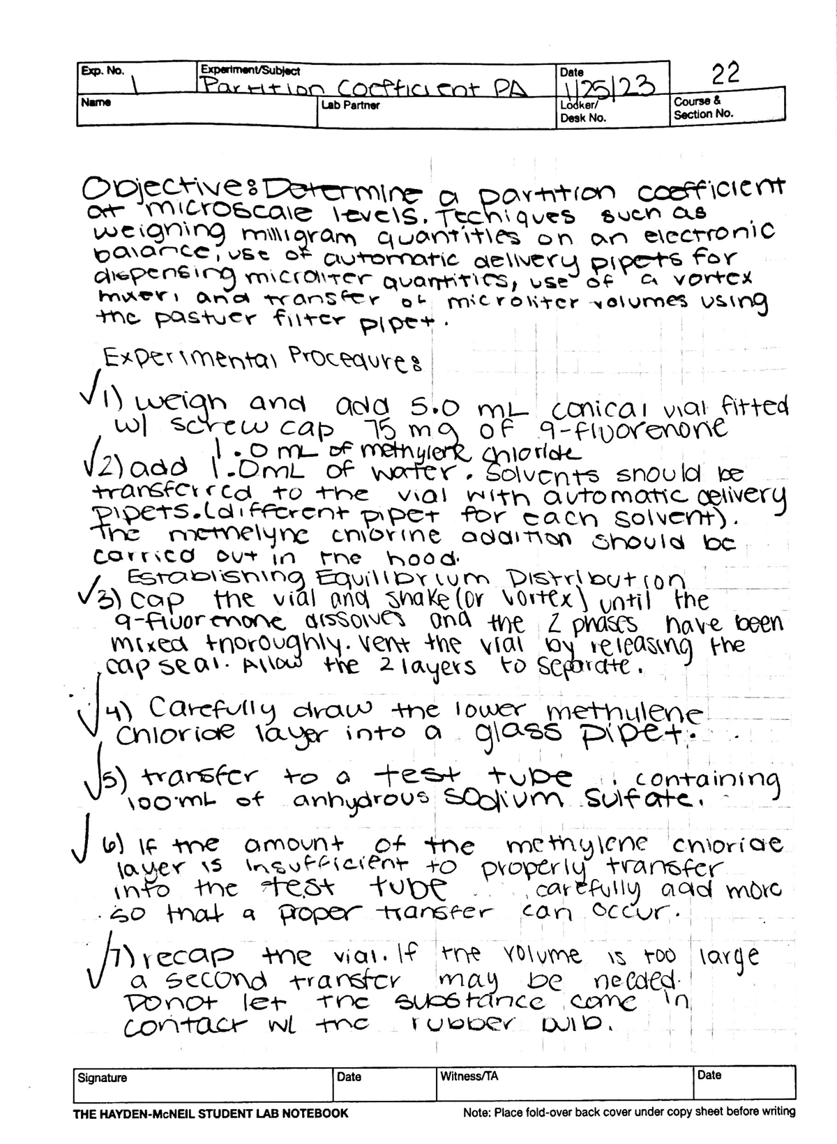 Chem Lab 1 ORGO Pages - Pre Lab - CHEM 2203 - Studocu