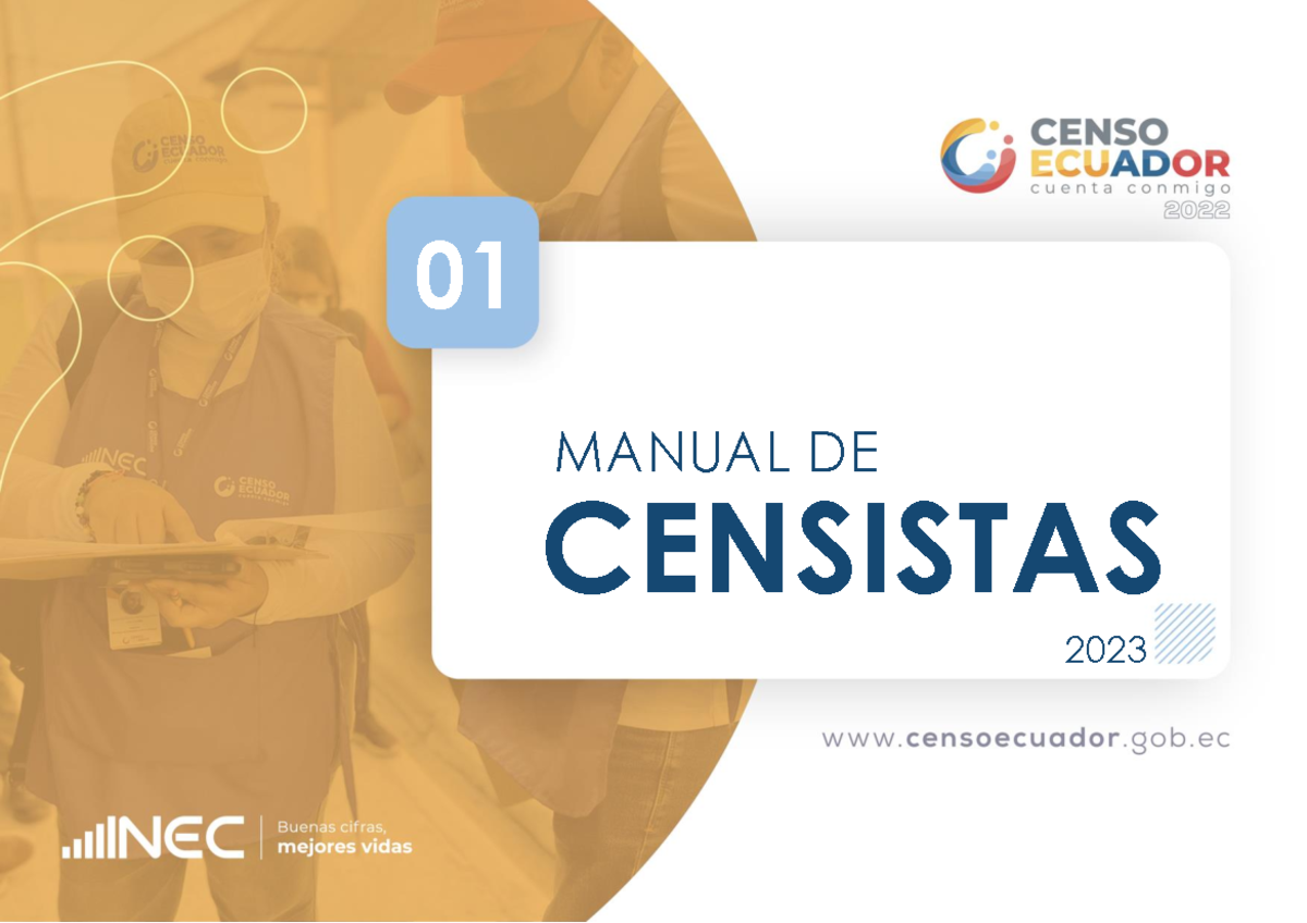 Manual del Censista reducido Enero vf CENSISTAS 01 MANUAL DE 2023
