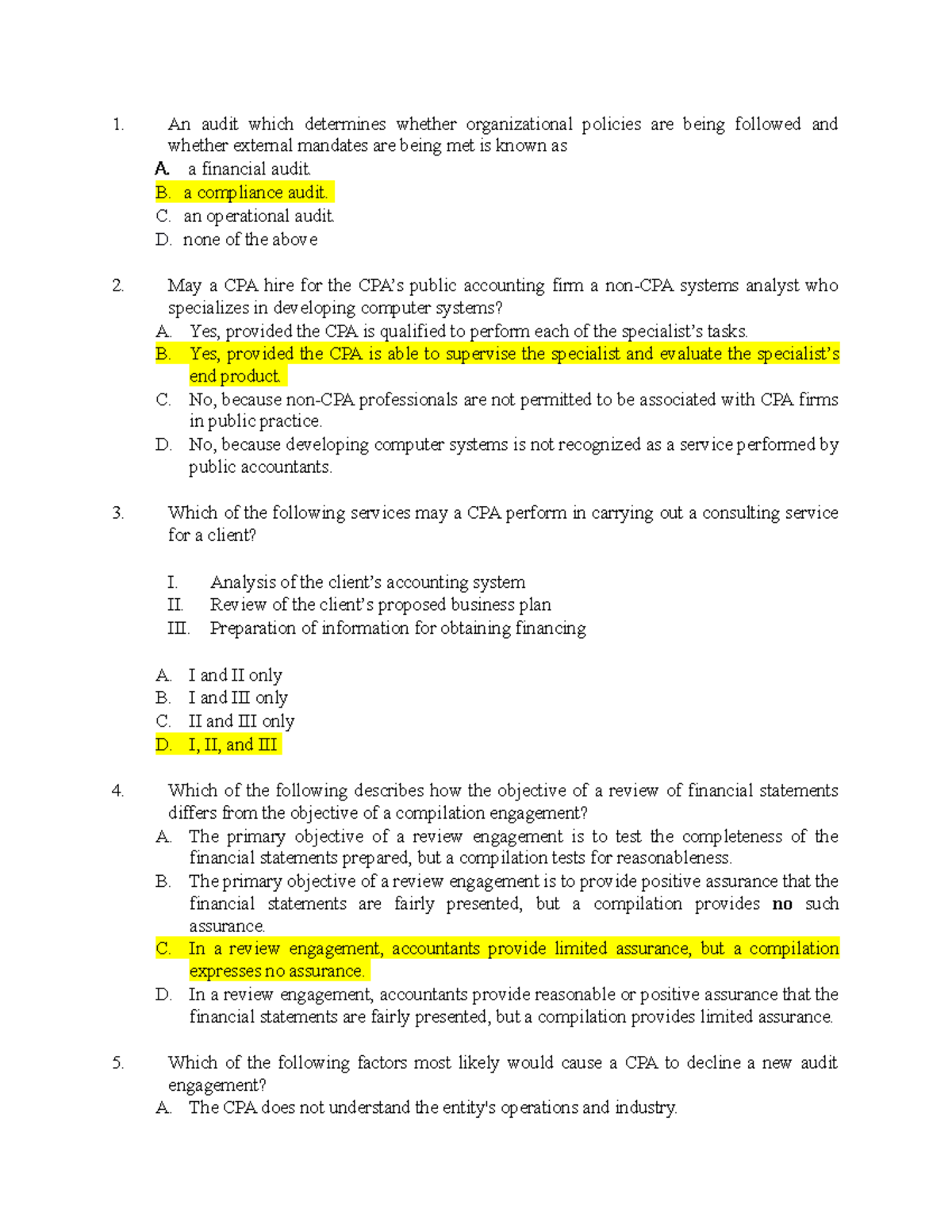 Auditing- Theory-Comprehensive-Reviewer 4 - An Audit Which Determines ...