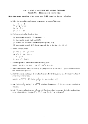 Midterm 1 - Mathematics Group Calculus with Analytic Geometry First ...