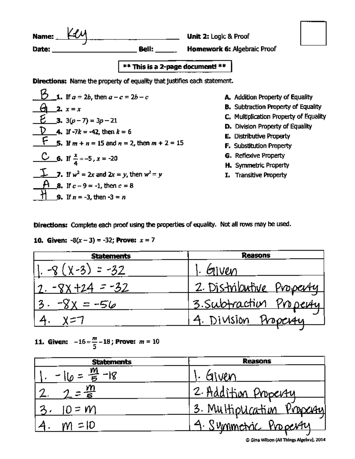 Key Hw 6 Seg Notes - Got An A - Studocu