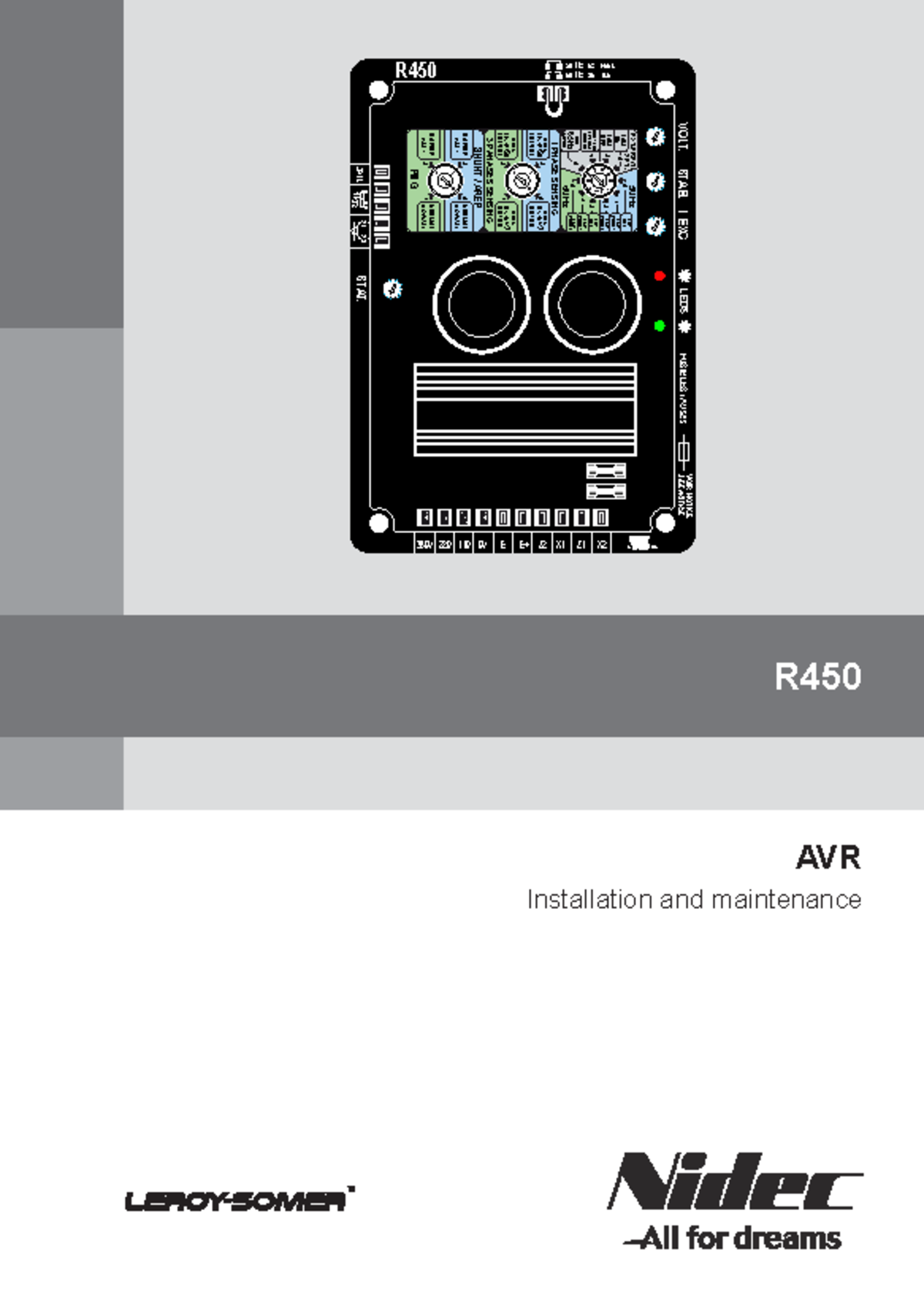4531k en - note - R SEE NOTICE VOIR NOTICE VOLT. STAB. I EXC STAT ...
