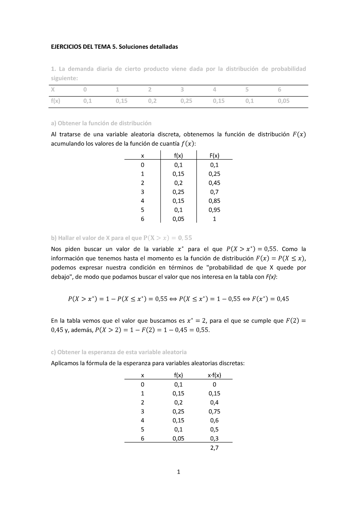 Soluciones Lista 5 (ej 1 3 5 6 7) - **EJERCICIOS DEL TEMA 5. Soluciones ...