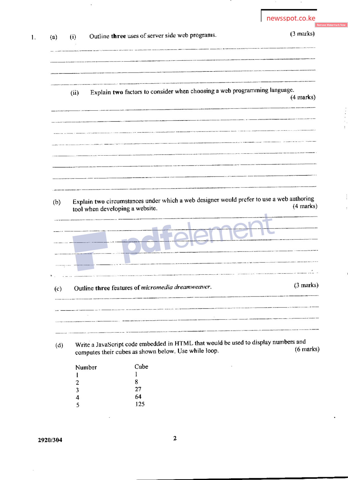 2014 july ICT MODule 3 knec past paper - diploma in information ...