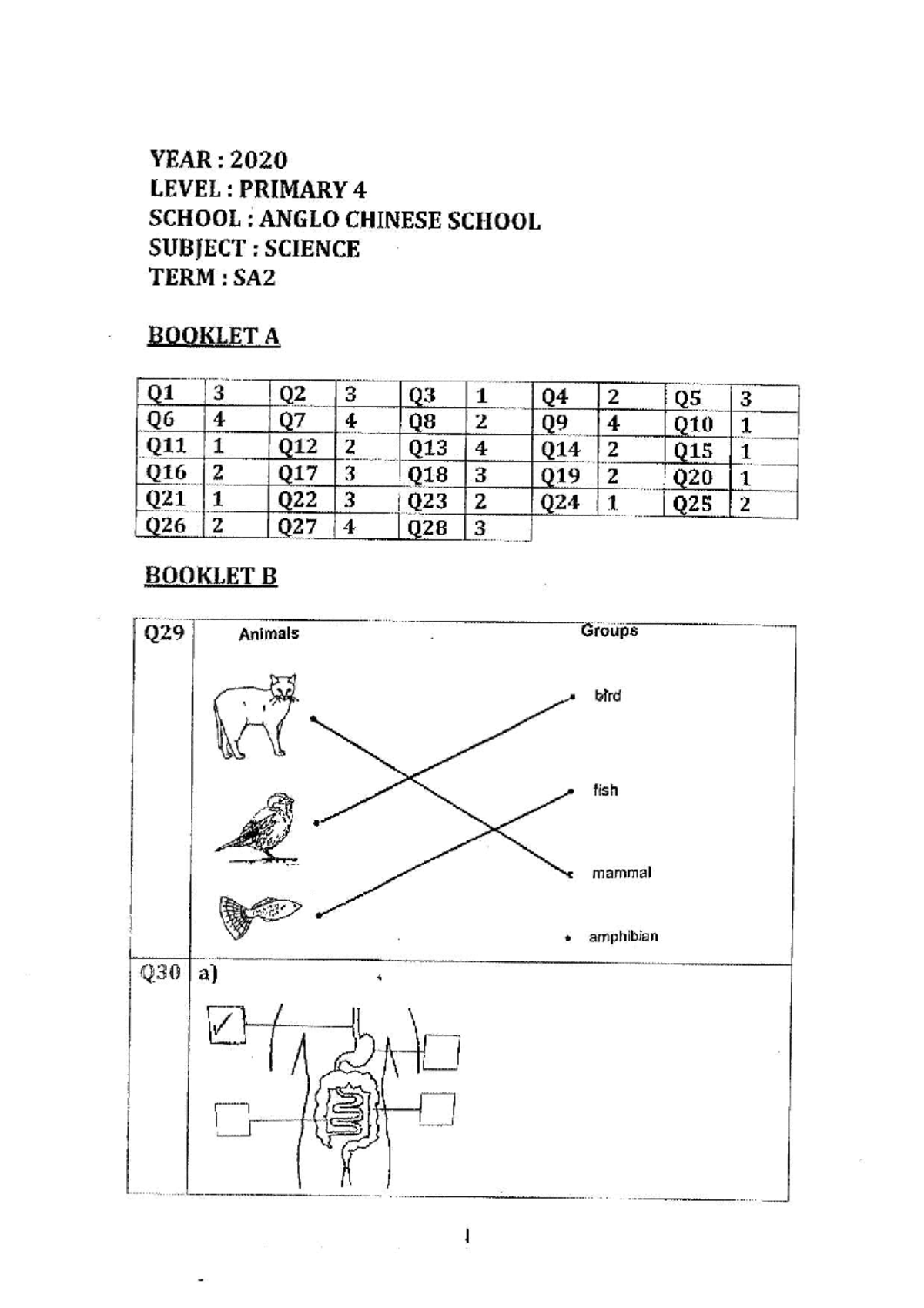 P4 science sa2 2020 acs exam papers page 0033 math 2401 studocu