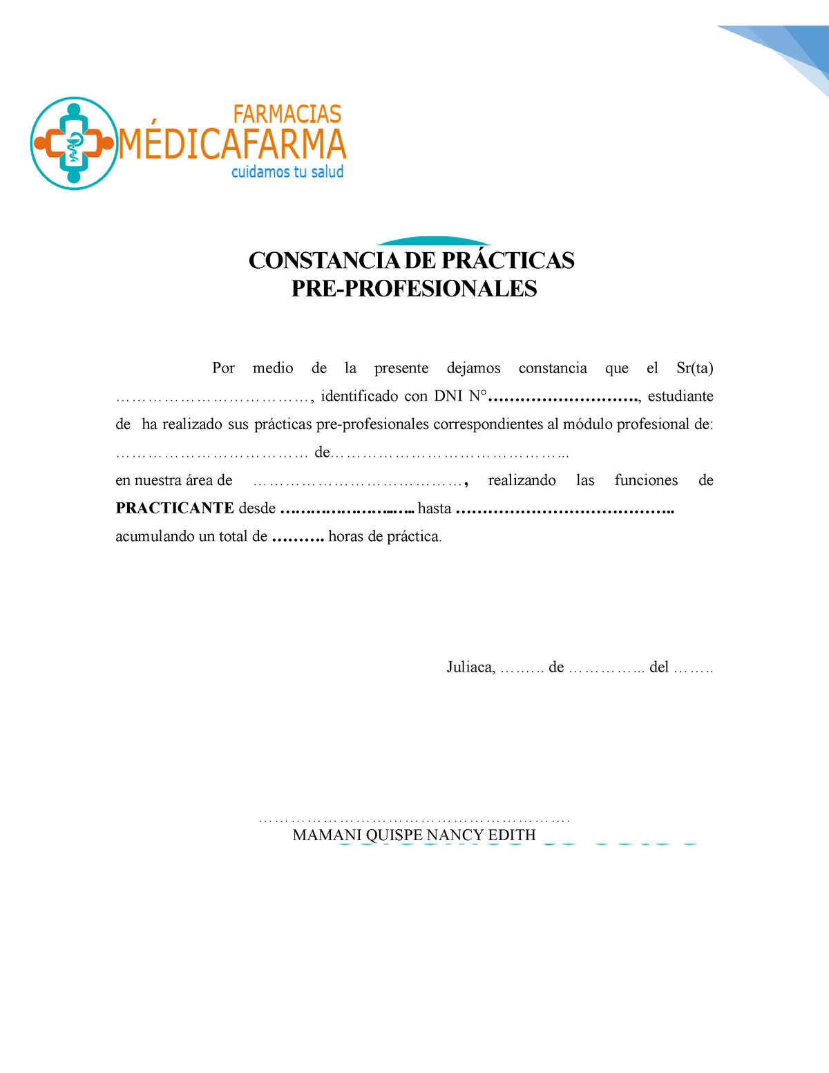 Constancia De Terminacion De Practicas Profesionales 0210