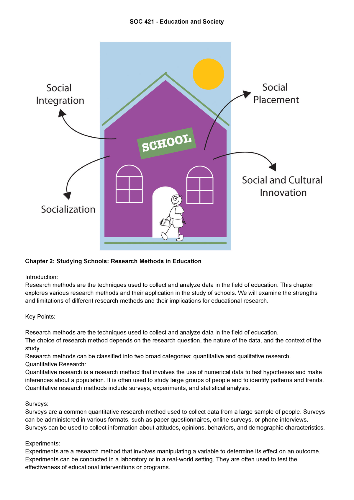 soc421-chapter-2-class-notes-soc-421-education-and-society