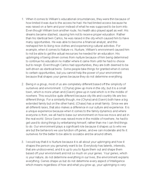 Sociology 1101 - Chapter 1 notes - Sociology 1101 The sociological ...