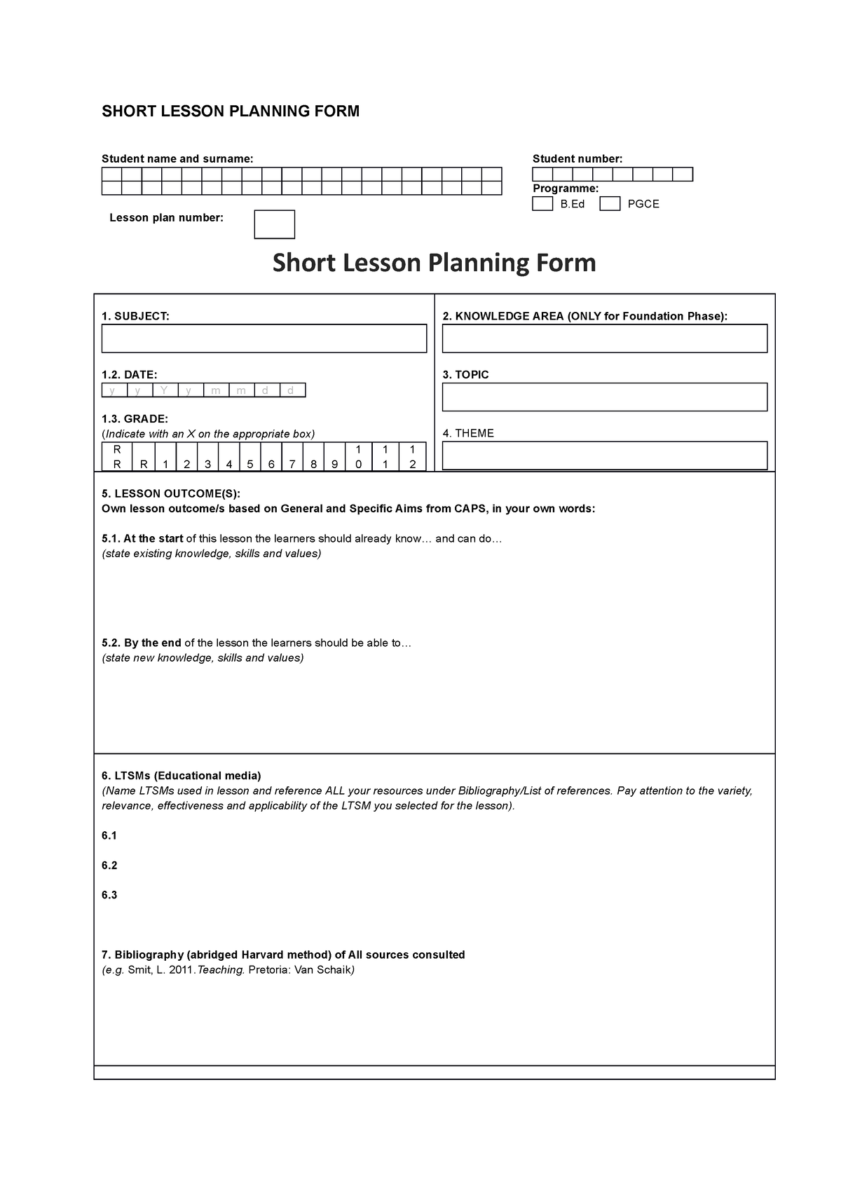 tuks-short-lesson-plan-short-lesson-planning-form-student-name-and