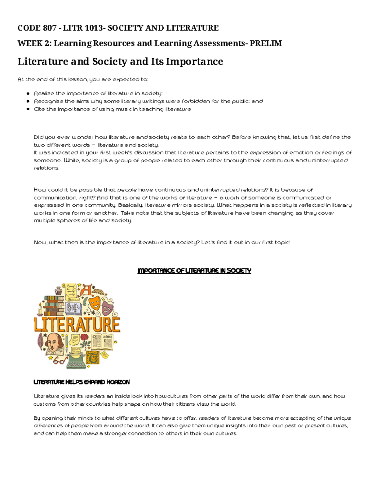 Lit 6 - lectures to help accountancy student in their lessons this sem ...
