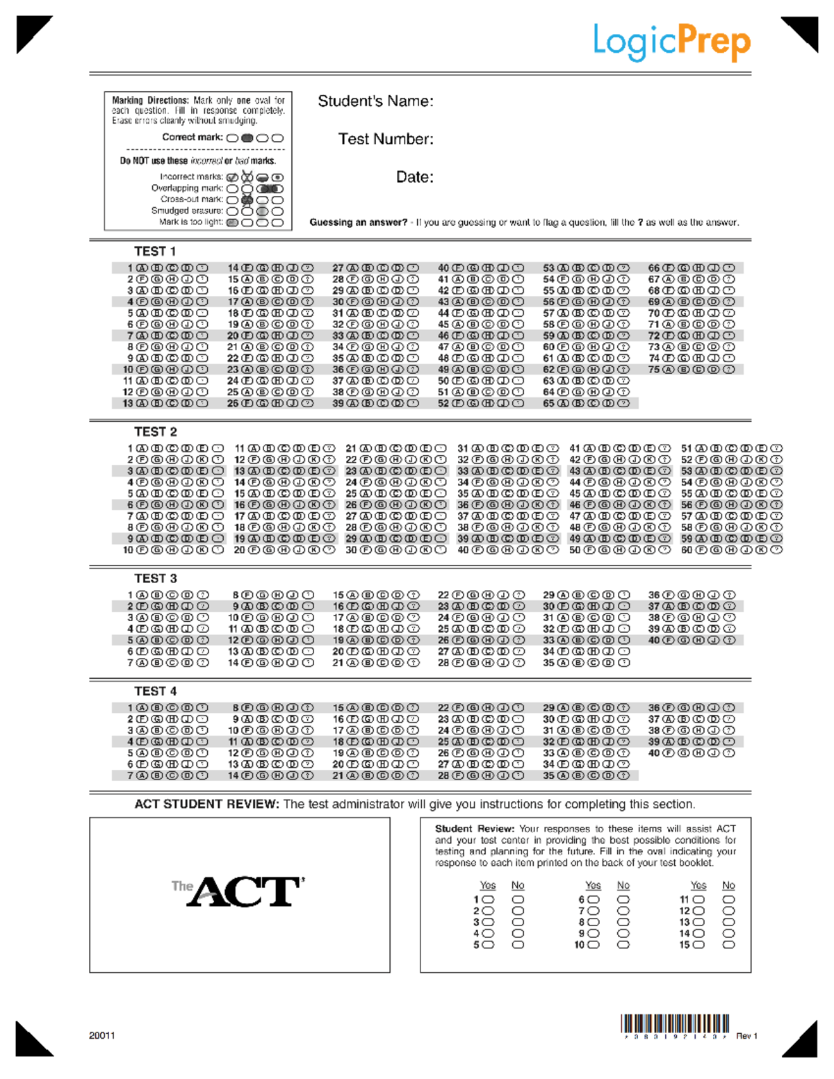 Act Bubble Sheet For Babes MAT 107 Studocu