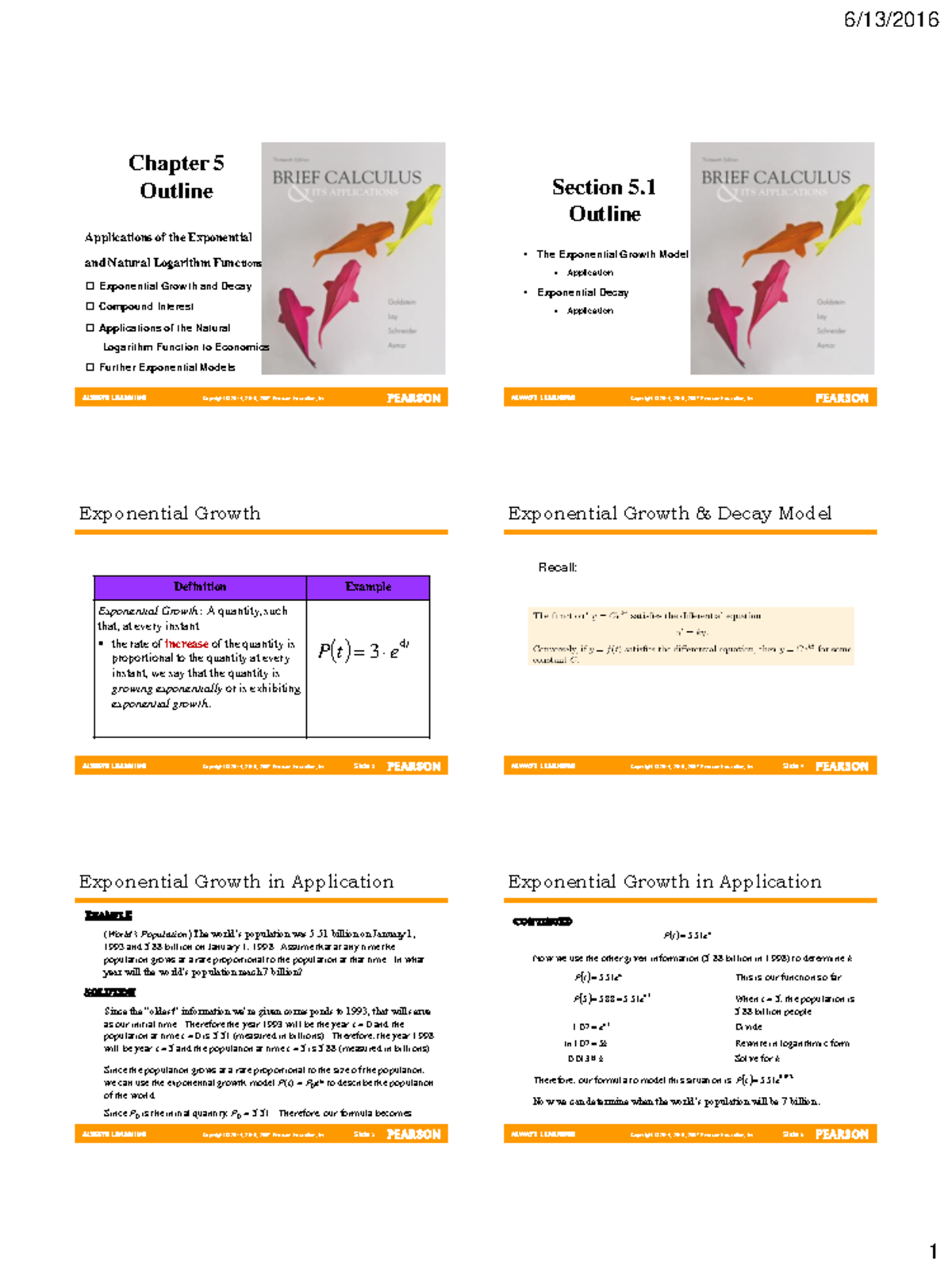 05 01 Handout - Lecture Notes 05 01 - 6/13/ 1 Copyright © 2014, 2010 ...