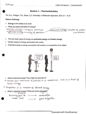 Chem 1210 Sample Final Exam And Answers Chem 1210 Studocu