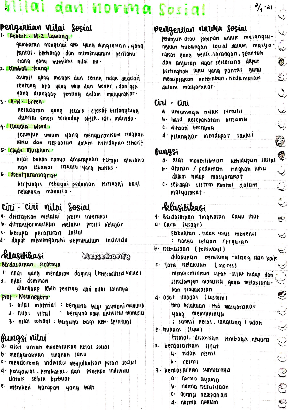 Nilai Dan Norma Sosial Serta Konflik Sosial - Sosiologi Lingkungan ...